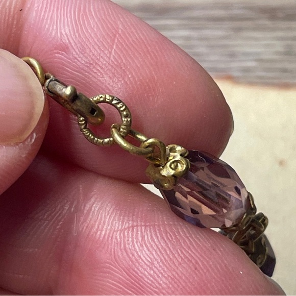 Antique Czech Glass Necklace - Picture 13 of 14